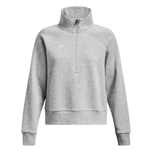 Damska Bluza UNDER ARMOUR UA RIVAL FLEECE HZ 1379492-012 – Szary - Bluzy damskie - miniaturka - grafika 1