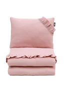 Pościel dla dzieci - Pościel muślinowa 80x100 cm różowa - miniaturka - grafika 1