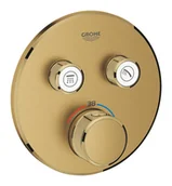 Baterie podtynkowe - Grohe Grohtherm SmartControl bateria wannowo-prysznicowa podtynkowa złoty 29119GN0 - miniaturka - grafika 1