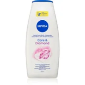 Kosmetyki do kąpieli - NIVEA Care & Diamond żel do kąpieli i pod prysznic 750 ml - miniaturka - grafika 1
