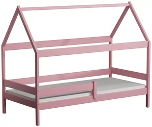 Różowe łóżko domek w stylu skandynawskim Petit 3X 190x80 cm - Łóżka - miniaturka - grafika 1