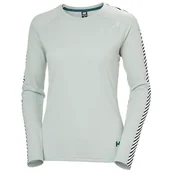 Koszulki i topy damskie - Helly Hansen Damska koszulka sportowa W LIFA Active Stripe Crew Ls Baselayer - miniaturka - grafika 1