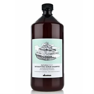 Davines Naturaltech Detoxifying Scrub Rewitalizujący Szampon Z Peelingiem Do Zwiotczałej Skóry Głowy 1000Ml - Kosmetyki kąpielowe dla dzieci - miniaturka - grafika 1