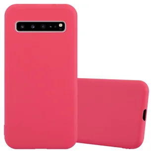 Etui ochronne Cadorabo do Samsung Galaxy S10 5G w kolorze czerwonym etui na telefon komórkowy silikonowe etui TPU - Etui i futerały do telefonów - miniaturka - grafika 1