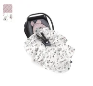 Śpiworki dla dzieci - Baby Steps, Ocieplony kocyk do fotelika, Natura, Sephia rose - miniaturka - grafika 1