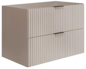 Szafki łazienkowe - Szafka kaszmirowa łazienkowa z szufladami 80 cm G6-C08 - miniaturka - grafika 1