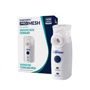 Inhalator siateczkowy Diagnostic PRO MESH *CICHA PRACA* 2999 - Inhalatory i akcesoria - miniaturka - grafika 1