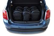 Torby podróżne - KJUST Torby do bagażnika FIAT 500X 2014+ zestaw 3 szt. 7014002KJU - miniaturka - grafika 1