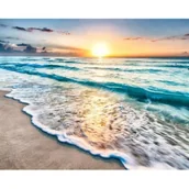 Malowanie po numerach - Titanum Malowanie po numerach - 40x50cm Zachód słońca - miniaturka - grafika 1