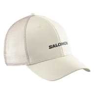 Czapki damskie - Czapka z daszkiem SALOMON CAP TRUCKER U LC2524800 – Beżowy - miniaturka - grafika 1