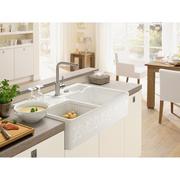 Zlewozmywaki - Zlew ceramiczny Villeroy & Boch Sink Unit KR Crema 632301KR VB-112711-0 - miniaturka - grafika 1