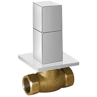 Zawory i kraniki - Tres Zawór z gwintem 1/2" chrom 007.155.01  - miniaturka - grafika 1