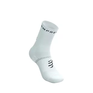 COMPRESSPORT Skarpetki do biegania PRO MARATHON SOCKS V2.0 white/black - Skarpetki sportowe męskie - miniaturka - grafika 3