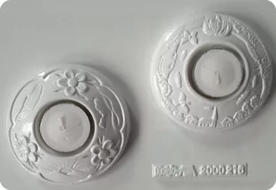 Foremka do odlewów gipsowych, świeczniki - Akcesoria rzeźbiarskie - miniaturka - grafika 1