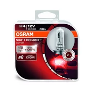 Żarówki samochodowe - Osram Żarówki halogenowe Night Breaker Silver H4 12V 60/55W do 100% jaśniejsze światło do 130 metrów oświetlonej drogi) K36-9113 - miniaturka - grafika 1