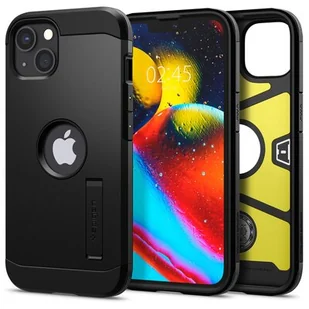Spigen ETUI TOUGH ARMOR BLACK DO IPHONE 13 - Etui i futerały do telefonów - miniaturka - grafika 1