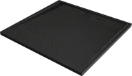 Brodziki prysznicowe - Mexen Amon brodzik kwadratowy SMC 90 x 90 cm, czarny - 4F709090 - miniaturka - grafika 1