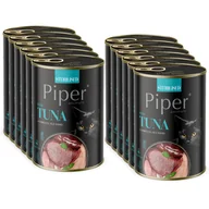 Mokra karma dla kotów - DOLINA NOTECI Piper dla kotów sterylizowanych z tuńczykiem 12x400g - miniaturka - grafika 1
