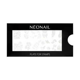 Neonail Blaszka Do Stempli Stamping Plate 06 - Ozdoby do paznokci - miniaturka - grafika 1