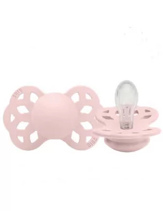 Baby in World Smoczek uspokajający symetryczny Bibs Infinity Blossom M 6-18 - Smoczki uspokajające - miniaturka - grafika 1