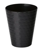 Donice - Osłonka storczyka 13 cm diamentowa czarna - miniaturka - grafika 1