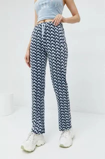 Spodnie damskie - Juicy Couture spodnie dresowe Tina damskie kolor niebieski wzorzyste - grafika 1