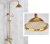 Baterie wannowe i prysznicowe - Bateria prysznicowa retro HELION - miniaturka - grafika 1