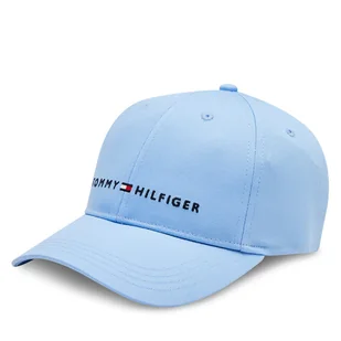 Czapka z daszkiem Tommy Hilfiger Essential Cap AU0AU01667 Niebieski - Czapki dla dzieci - miniaturka - grafika 1