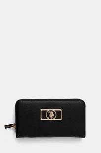 U.S. Polo Assn. portfel Jones damski kolor czarny BIUJ86450WVP - Portfele - miniaturka - grafika 1