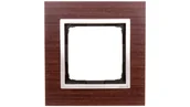 Klawisze i ramki - Kontakt Simon SIMON S.A. Ramka 1 Nature-Drewno, ZŁOTY ORZECH, IP20/IP44 DRN1 - miniaturka - grafika 1