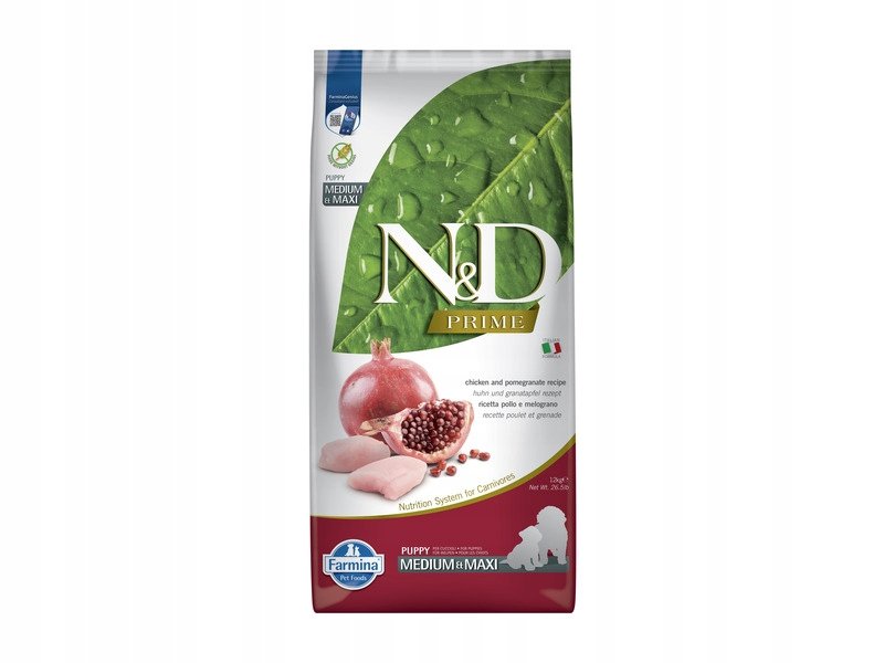 Farmina N&D Prime Adult Medium&Maxi Chicken&Pomegranate 12 kg