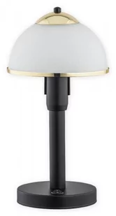 Lemir Lava lampka stołowa 1 pł. / czarny matowy + złoty O2928 L1 CZA + ZL O2928 L1 CZA + ZL - Lampy stojące - miniaturka - grafika 1