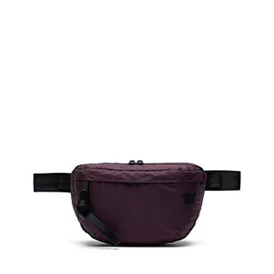 HERSCHEL 10605-03087 STUDIO NINETEEN PLUM/BLACK Unisex - Dorosły Torba Jeden rozmiar, Plum/czarny, saszetka na pas - Torby męskie - miniaturka - grafika 1