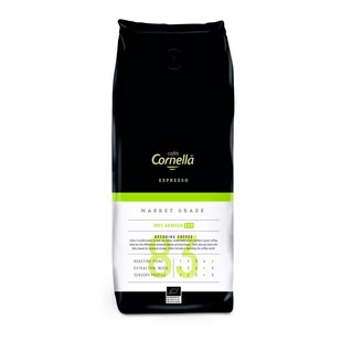 Kawa ziarnista CORNELLA Espresso 83 ECO Market Grade 1 kg - Kawa - miniaturka - grafika 1