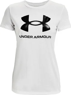 Under Armour Koszulka damska Under Armour Live Sportstyle Graphic biała SSC 1356305 102 L - Koszulki i topy damskie - miniaturka - grafika 1