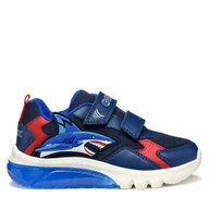 Buty dla chłopców - Sneakersy Geox J Ciberdron J55LBB 014BU C0735 M Granatowy - miniaturka - grafika 1