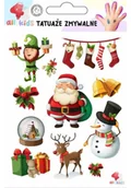 Pedagogika i dydaktyka - Tatuaże zmywalne dla dzieci Boże Narodzenie 2 - miniaturka - grafika 1