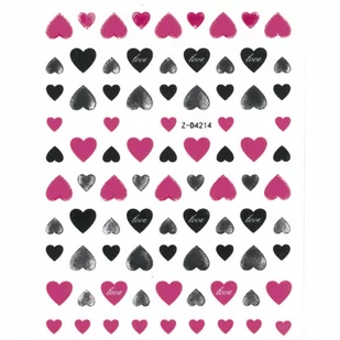 Nail Art Allepaznokcie Naklejki do paznokci cienkie samoprzylepne Sticker violet Nr Z-D4214 - Ozdoby do paznokci - miniaturka - grafika 1