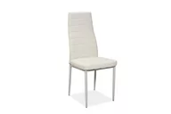 Krzesła - Krzesło KONSIMO Canis, biały, 40x96x38 cm - miniaturka - grafika 1