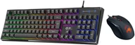 Zestawy myszka + klawiatura - Genius GX GAMING Scorpion KM-GX6, Zestaw klawiatur CZ/SK, do gry, przewodowa USB, czarna - miniaturka - grafika 1
