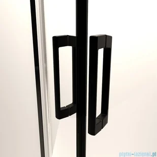 Radaway Premium Pro Black Dwj drzwi 110cm prawe szkło przejrzyste 1014110-54-01R | - Akcesoria do armatury i ceramiki - miniaturka - grafika 4