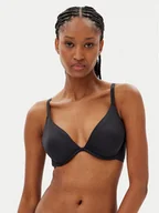 Biustonosze - Hunkemöller Biustonosz z fiszbiną Smooth 206736 Czarny - miniaturka - grafika 1