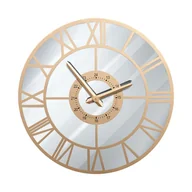 Zegary - Zegar ścienny 33 złoty śr. 60 cm - miniaturka - grafika 1