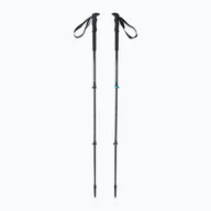Kije trekkingowe - Komperdell Carbon C3 Pro Trekking Pole, black/blue 105-140cm 2021 Kijki 1752360-10 - miniaturka - grafika 1