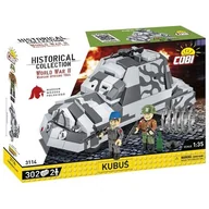 Klocki - Cobi, Pojazd Kubuś COBI-3114, zielony, 300 kl. - miniaturka - grafika 1