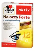 Suplementy naturalne - Queisser DOPPELHERZ AKTIV Na oczy forte 30 kaps 8478511 - miniaturka - grafika 1