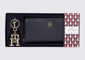 Portfele - Tommy Hilfiger Zestaw portfel + brelok AW0AW14004 one size Iconic Tommy GP Wallet Keyfob - miniaturka - grafika 1