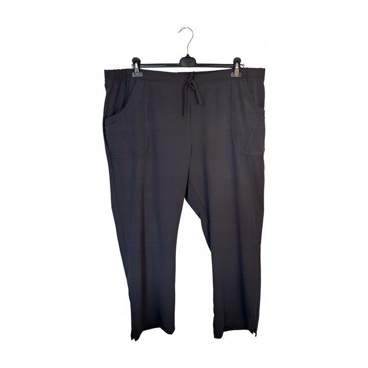 Spodnie Damskie Materiałowe Szare Plus Size 6/7 XL *Jockey*