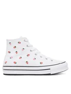 Trampki damskie - Converse Trampki Chuck Taylor Eva Lift Platform A14925C Biały - miniaturka - grafika 1