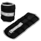 Pozostały sprzęt siłowy - Regulowane Obciążenia Neoprenowe 2x 1 Kg Ręce Nogi - miniaturka - grafika 1